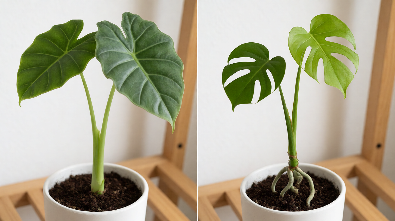 Alocasia vs Monstera: 7 Ciri Morfologi Pembeda untuk Pemula