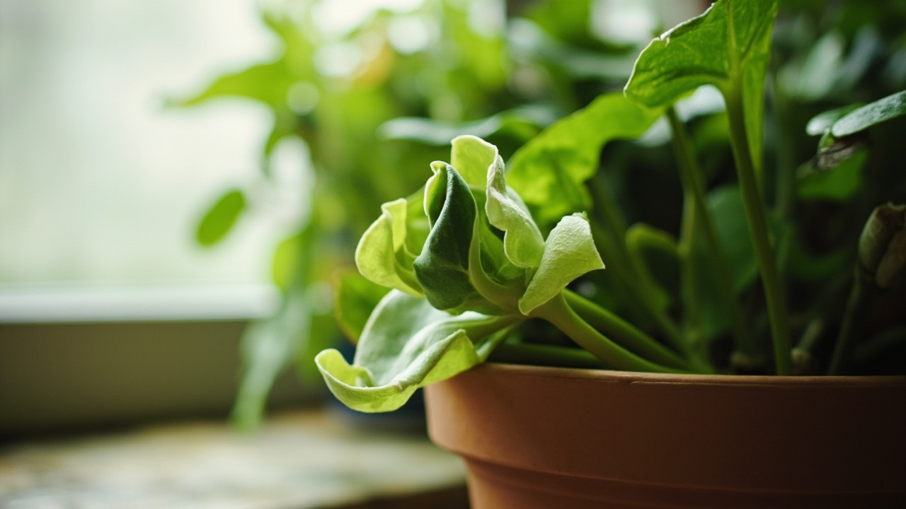 Calathea Daun Keriting dan Menggulung: 4 Penyebab + Solusi