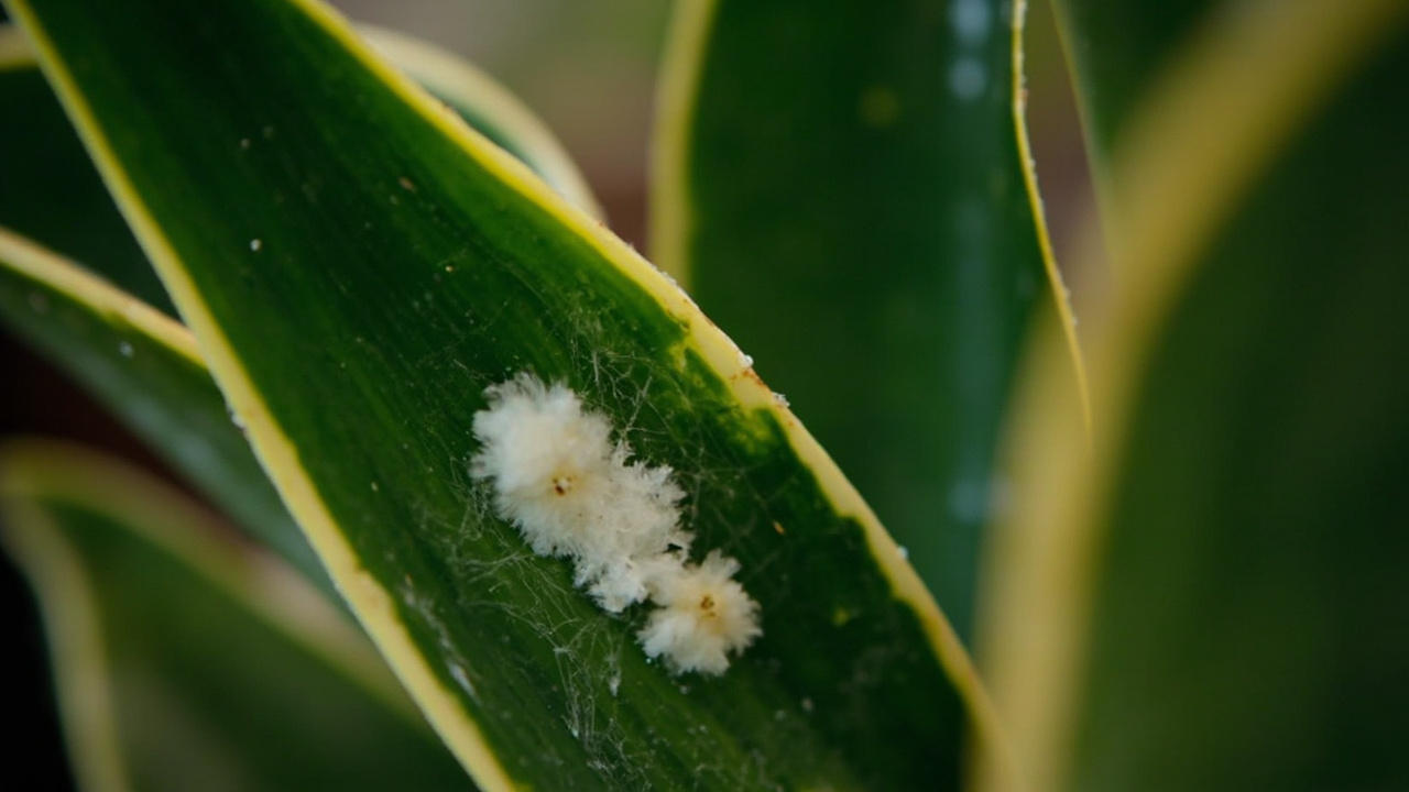 Hama Sansevieria: 4 Penyebab Daun Rusak dan Cara Membasmi
