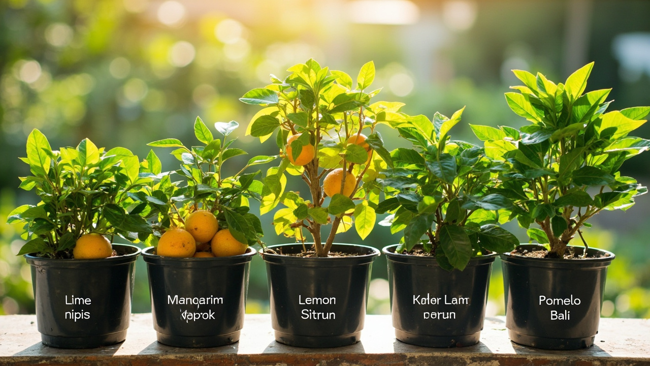 5 Jenis Jeruk Pot Paling Produktif untuk Halaman Rumah