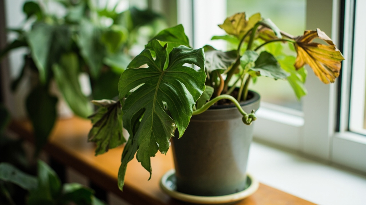 Philodendron Layu? 5 Penyebab yang Bukan Kurang Air + Cara Memperbaikinya