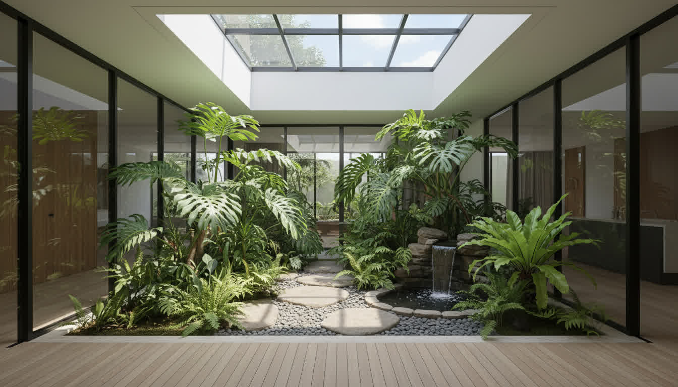 Taman dalam Rumah: Konsep, Tanaman & Cara Membuat Indoor Garden